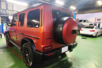 メルセデス AMG  G63　ダウンサス取付　30mmローダウンサムネイル