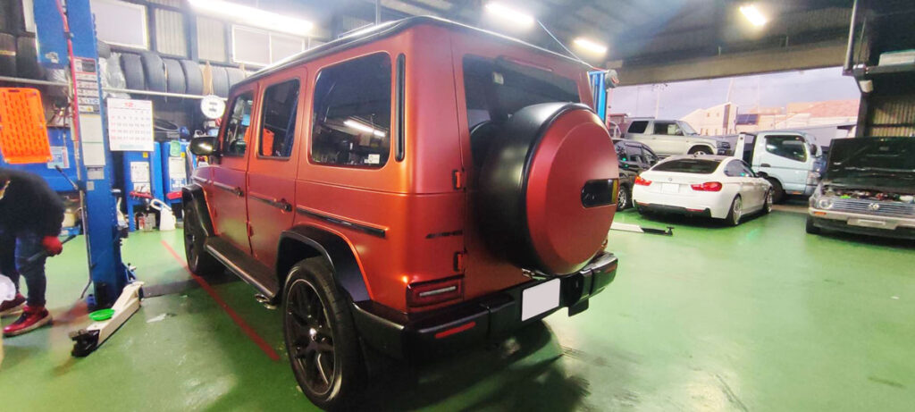 メルセデス AMG G63　ローダウン